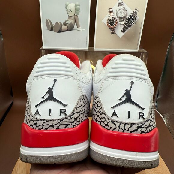 Jordan 3 Retro Hall of Fame 2018 Men’s Sz 13 main image 4